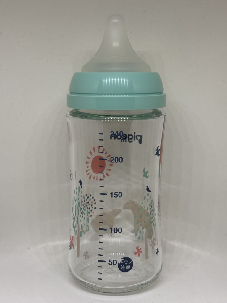 ガラス製哺乳瓶