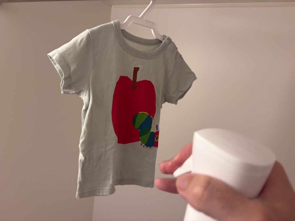 3代目はらぺこあおむしTシャツの蘇生